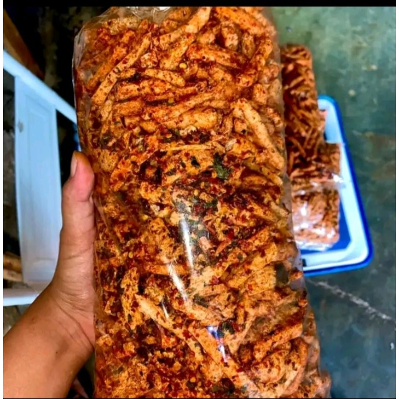 

basreng pedas daun jeruk