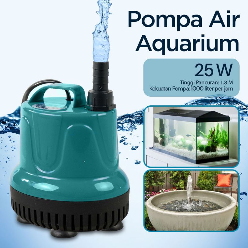 Pompa Air Aquarium Sevenpump Celup 25watt 2500L/H 220v