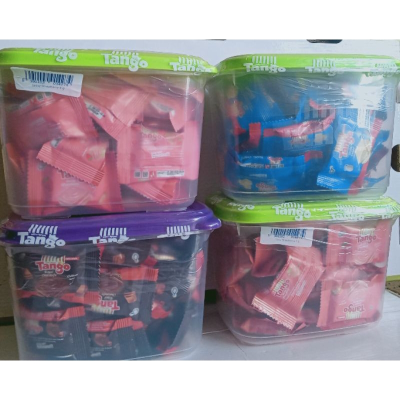 

Tango Wafer Mini 4 gram | Bonus toples cantik | isi 40 pcs/toples | Varian rasa Royal Chocolate, Vanilla Delight, Sassy Strawberry| Expired 25/03/2026