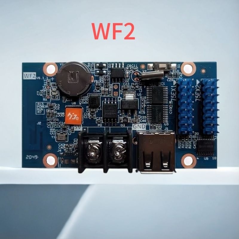 Led running text controller hd-WF2  WF2 rgb full color wifi