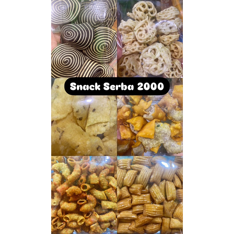 

ANEKA SNACK SERBA 2000 / CAMILAN SERBA 2000 /KERIPIK SERBA 2000