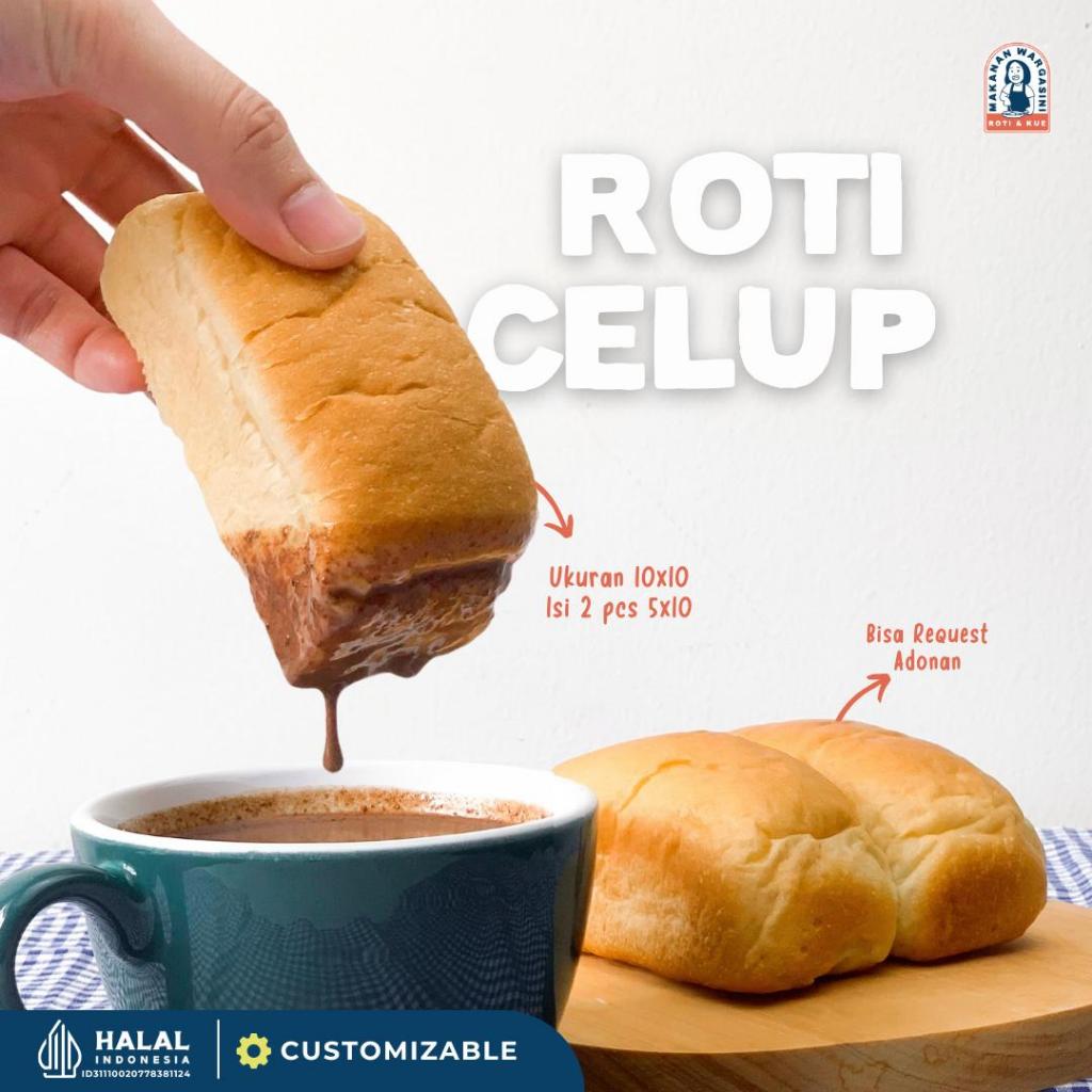 

Supplier UMKM | Roti Celup/ Roti Cocol Es Coklat Viral 10x10 | Supplier Roti Makanan Wargasini
