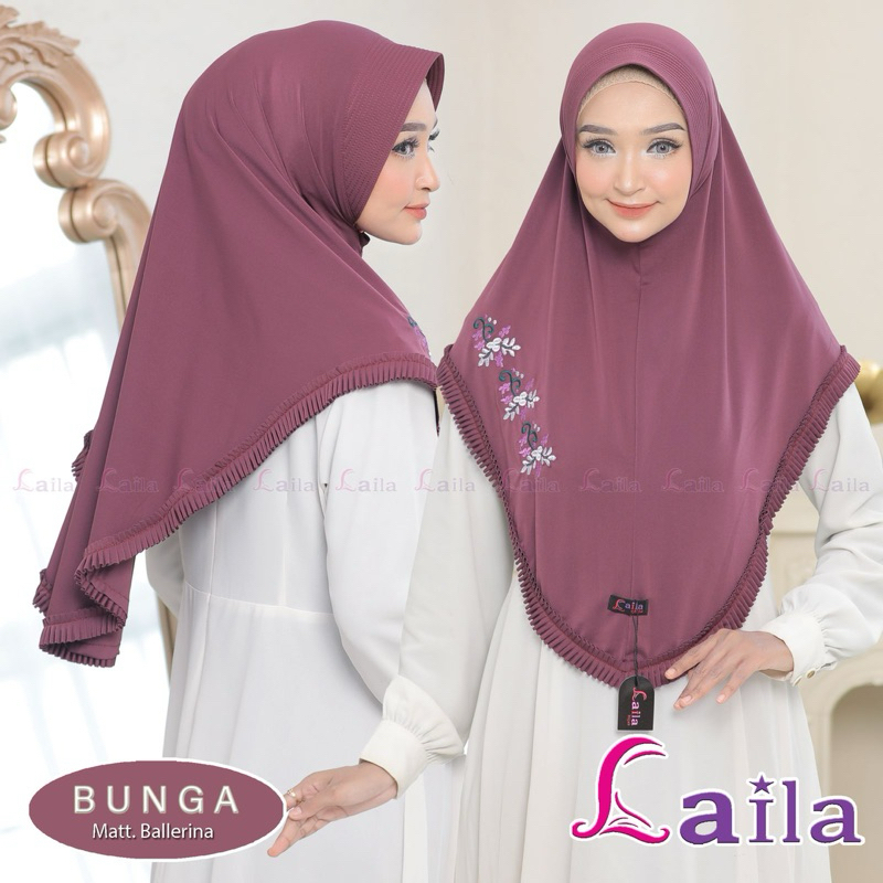 LAILA BUNGA // HIJAB BERGO BUNGA BY LAILA