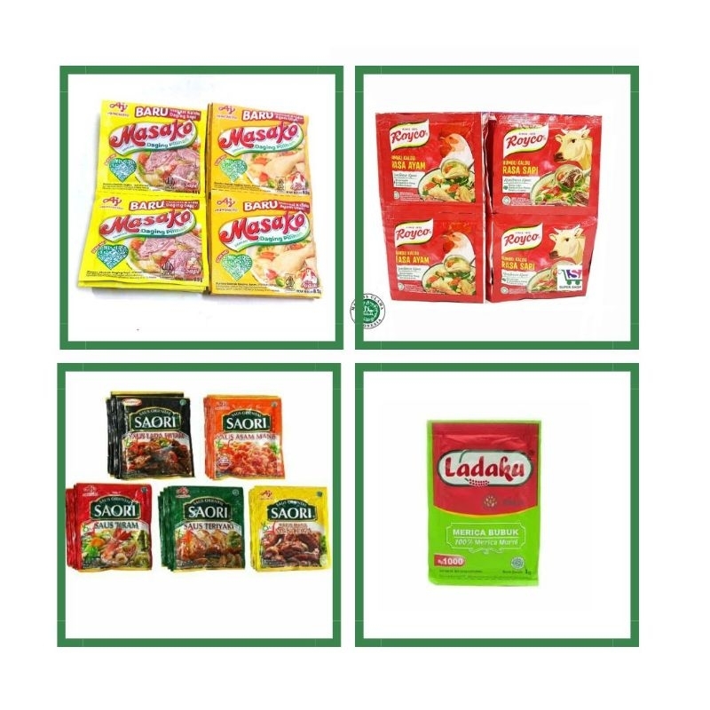 

bumbu penyedap rasa merica bubuk Saori