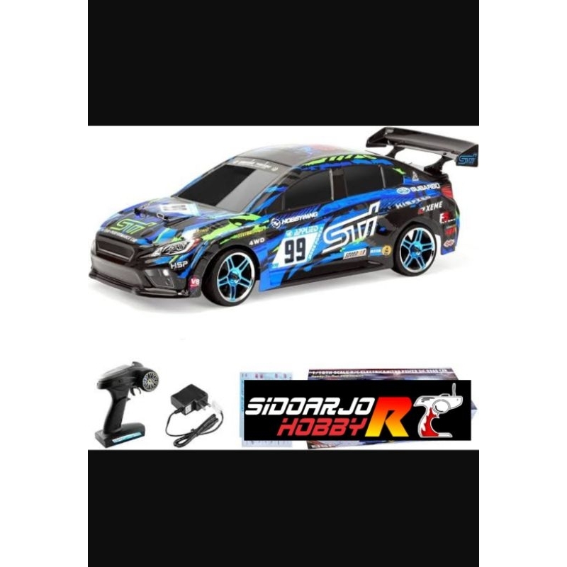 RC Drift RALLY HSP Flying fish HSP FF 4WD Full propo scale 1/10 Besar