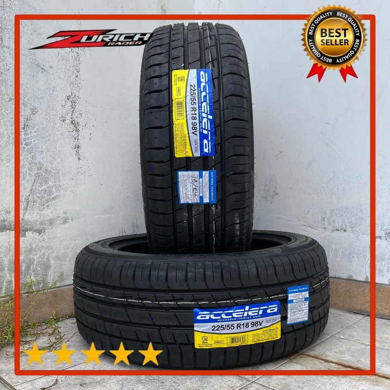 Ban Mobil 225 55 R18 Merek Accelera Iota St68 Ukuran 225/55 R18 Tubles
