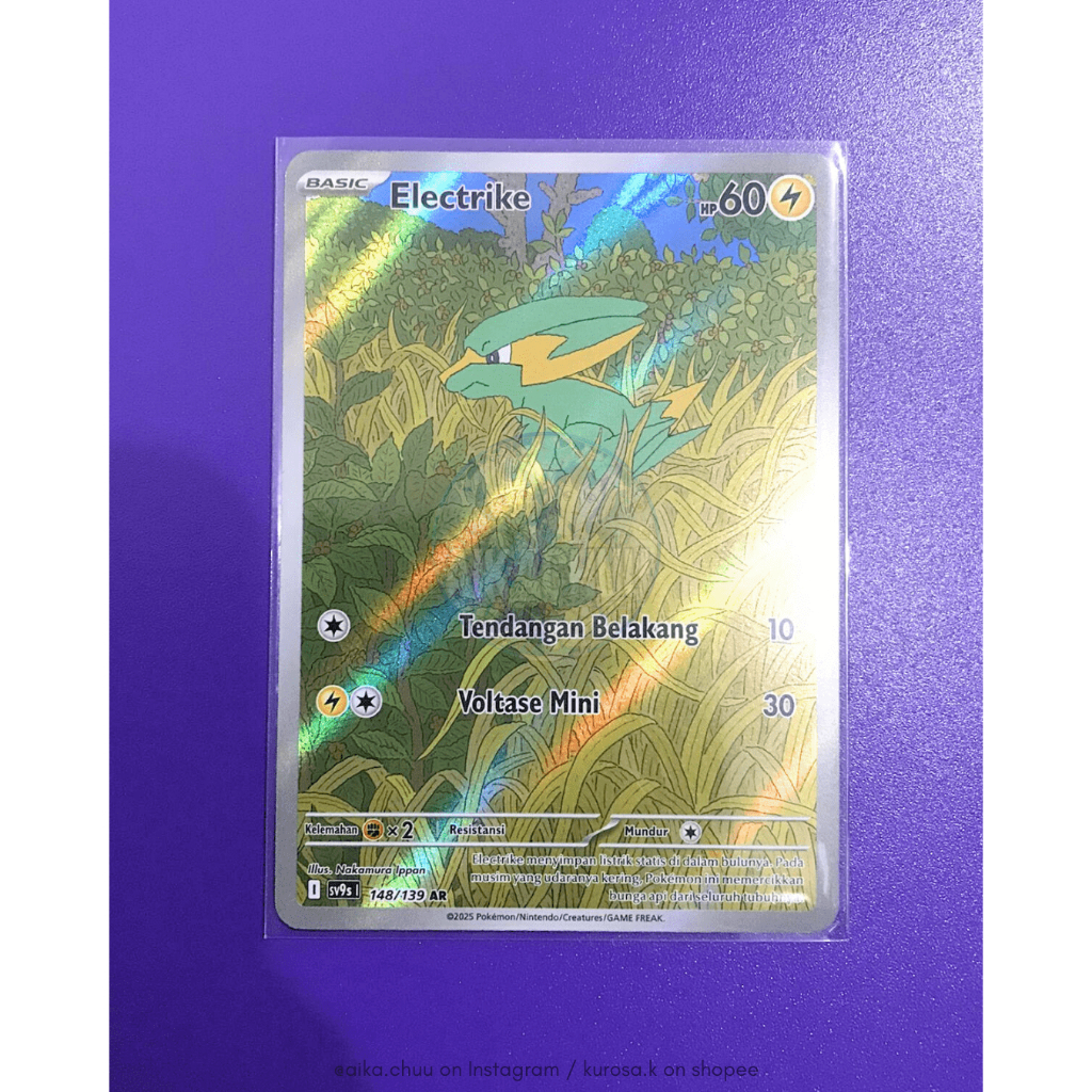 POKEMON | Electrike AR - sv9s1 Indonesia