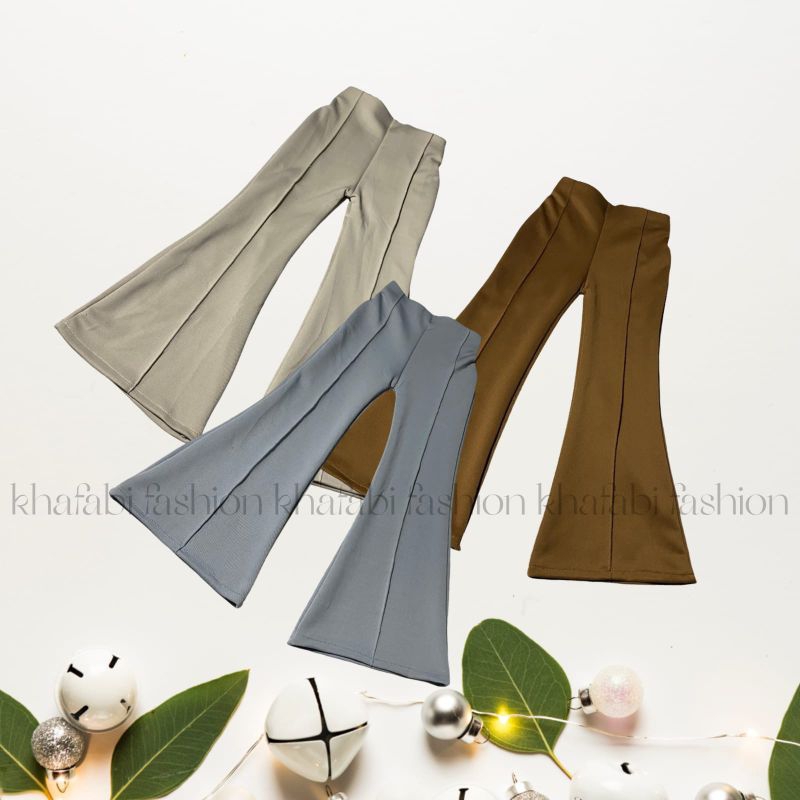 Celana cutbray anak bahan scuba premium / celana cutbray anak 7-12 tahun / cutbray anak 2sd-1smp