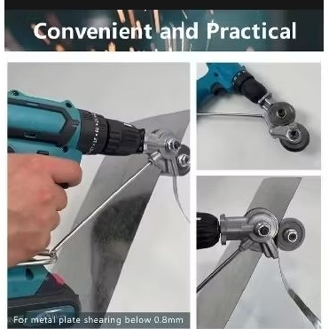 Adaptor bor gunting plat tipis - Adapter mesin bor pemotong plat seng