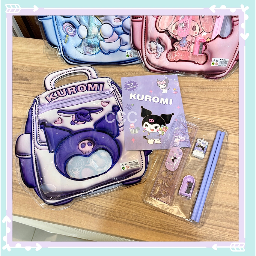 

SS3. *7in1* Set Alat Tulis Kotak Pensil Study Hadiah Anak Sekolah Stationary