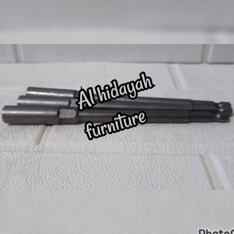 Kunci Sok Cvt Motor Panjang 15 Cm / Mata Roofing Panjang Mata Obeng Shock panjang 8/10/12