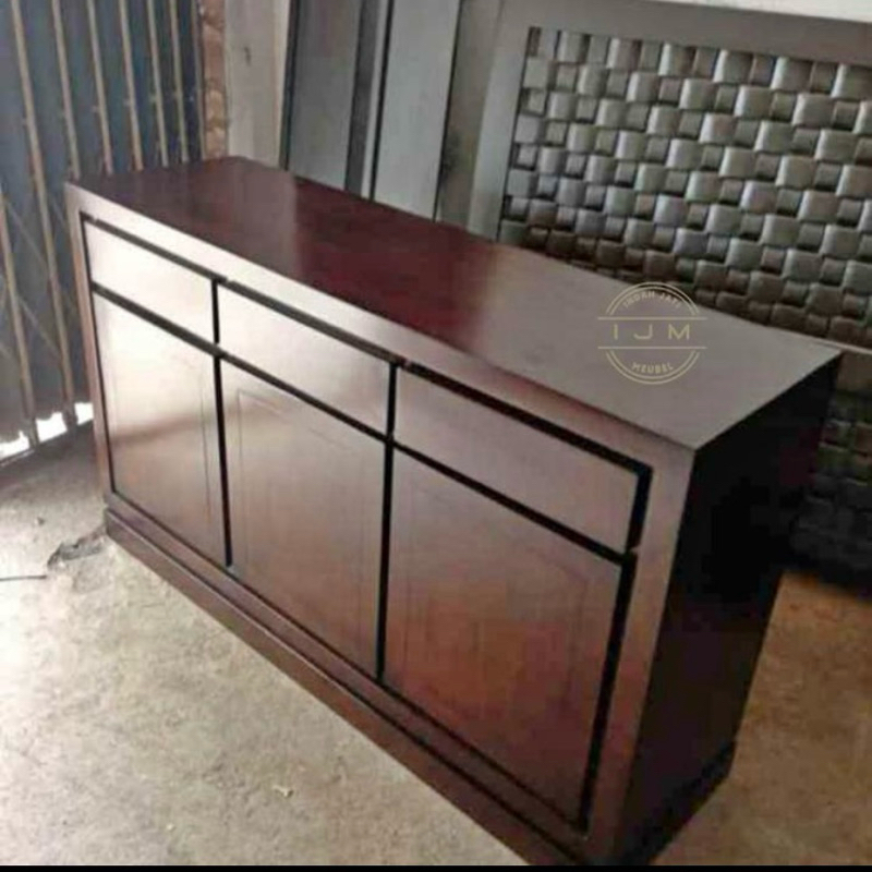 bufet tv kayu jati bufet jati minimalis bufet tv kayu