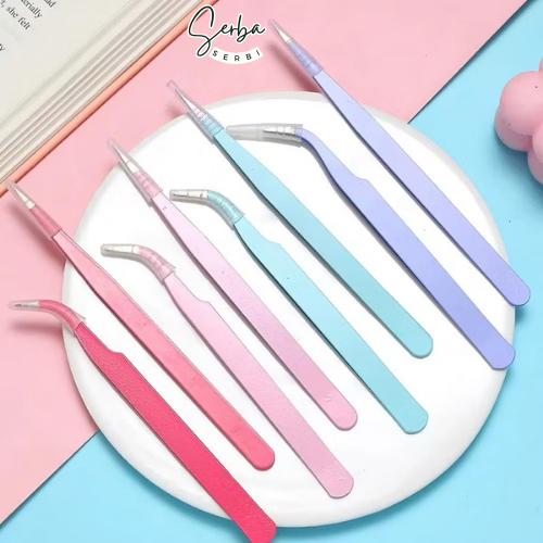 

SB-S111 Tweezer Penjepit Stiker Scrapbook Tools Warna Pastel Lucu Pastel Color