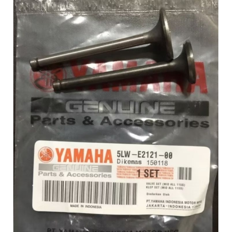 KLEP SET MOTOR MIO/MIO SPORTY YAMAHA KODE 5LW