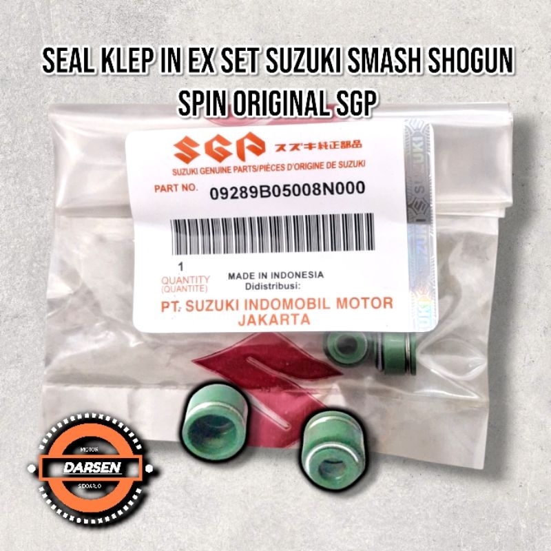 SGP - SEAL KLEP SUZUKI SMASH SHOGUN DOUBLE PER SIL KLEP SMASH ORIGINAL SGP