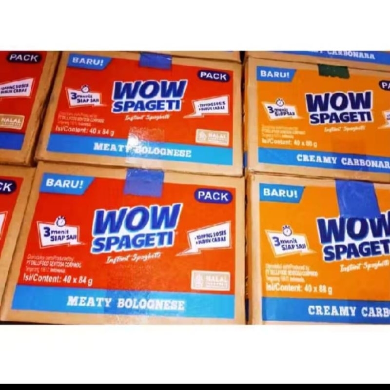 

1 dus WOW SPAGETI Lebih Murah