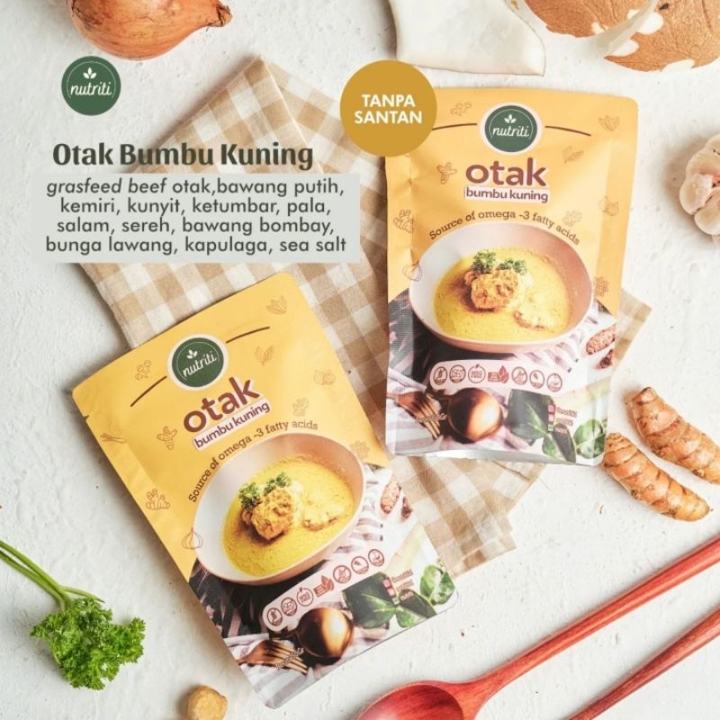 

Otak Sapi Bumbu Kuning 150gr Nutriti