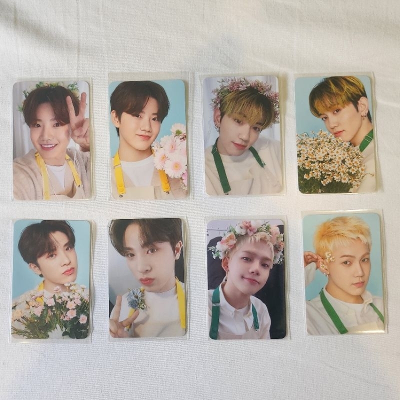 Treasure Blooming PC Photocard Official + Top Loader