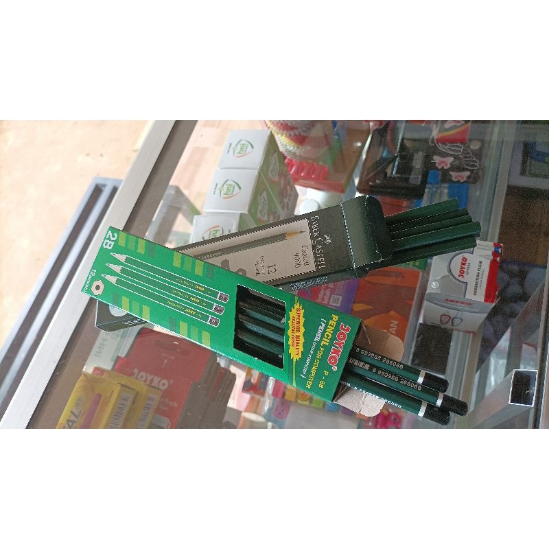 

Pensil joyko P-88 2B isi 12 pcs tahan patah