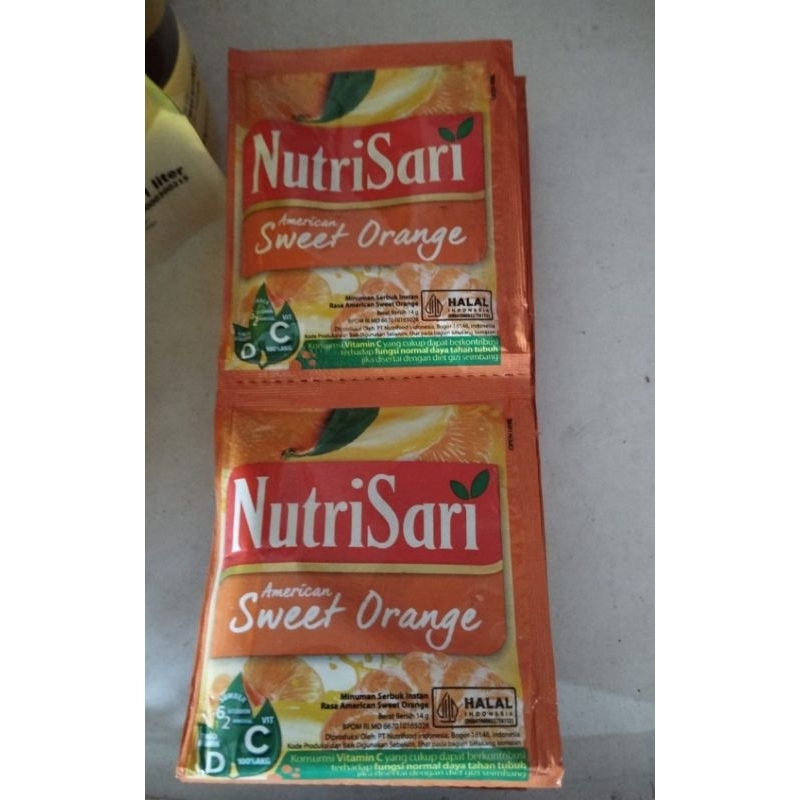 

Nutrisari Sirsak / guava / orange