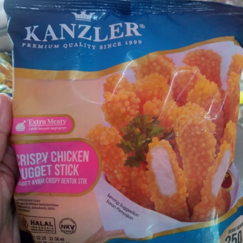 

kanzler nugget stick/nugget crispy bubble 250g