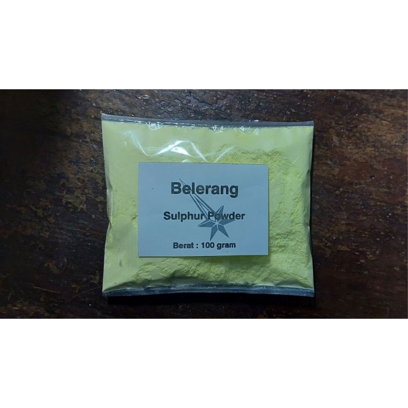 

Belerang Bubuk 100gram