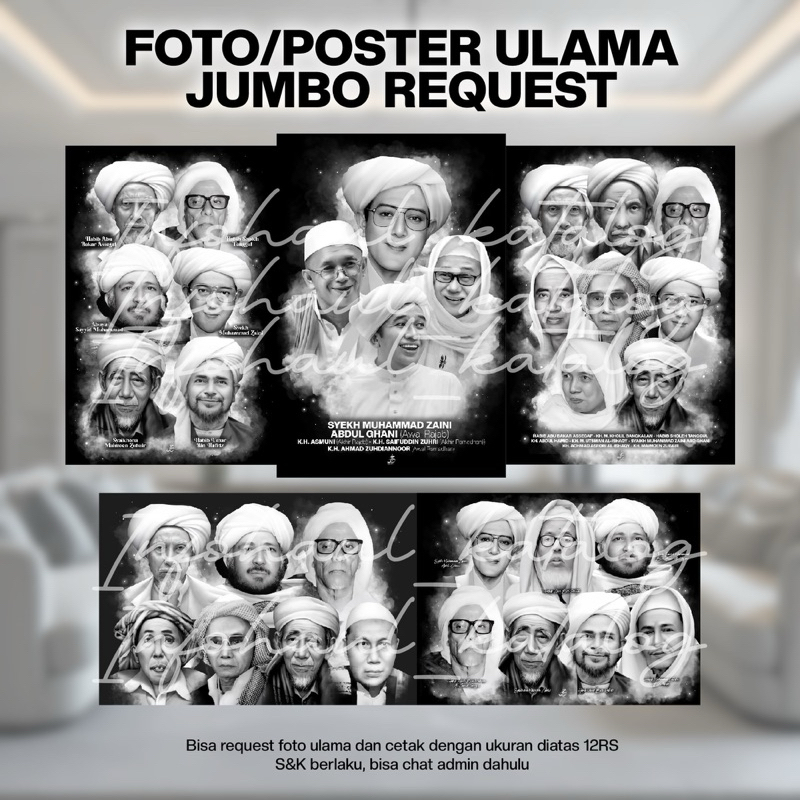 FOTO/POSTER ULAMA JUMBO REQUEST