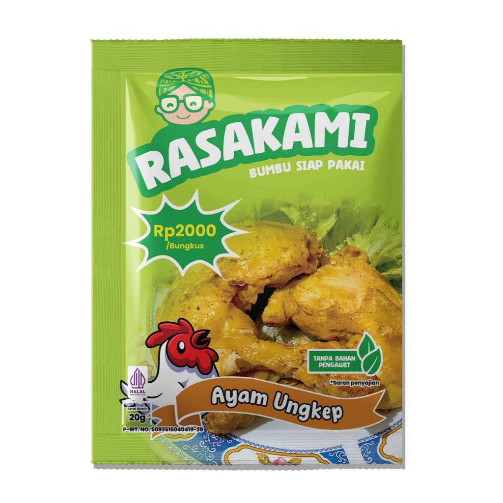 

Rasakami Bumbu Siap Pakai Ayam Ungkep 20 gr