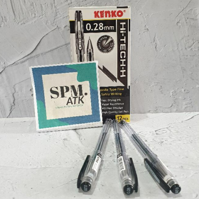 

(12 pcs) Pen Kenko HI-TECH 0,28MM