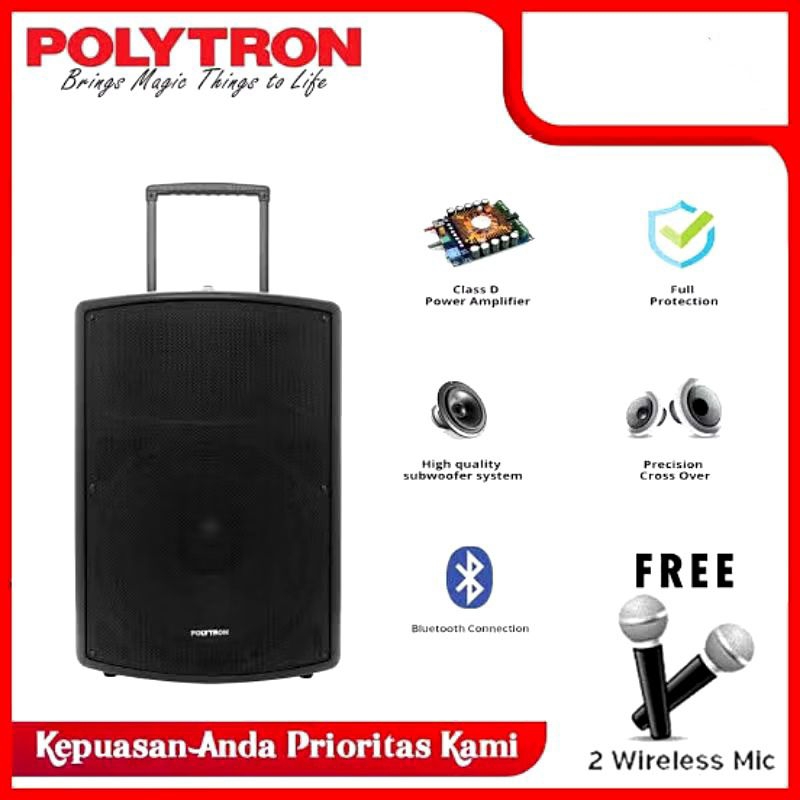 Speaker Aktif Bluetooth POLYTRON PASPRO 12 F3