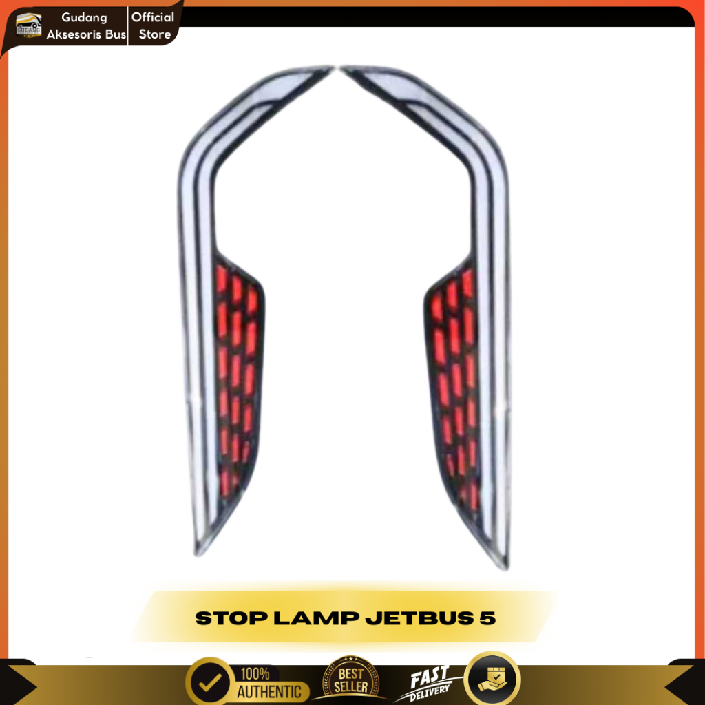 Stop Lamp Bus Jetbus 5/Lampu Belakang JB5/Lampu Rem Bus Jetbus 5 (AKSESORIS BUS DAN TRUCK)