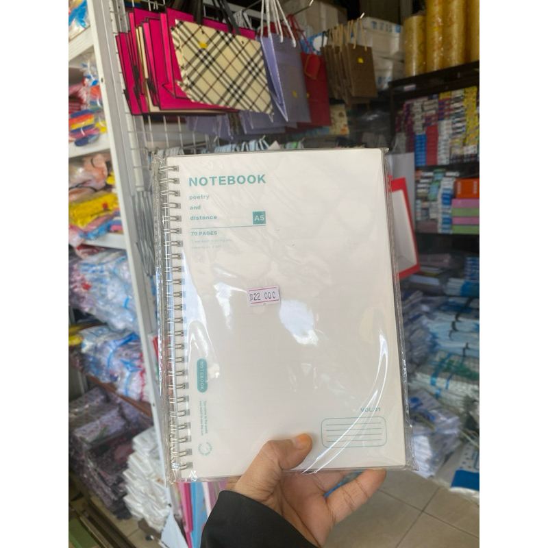 

Agenda Spiral / Notebook ukuran A5