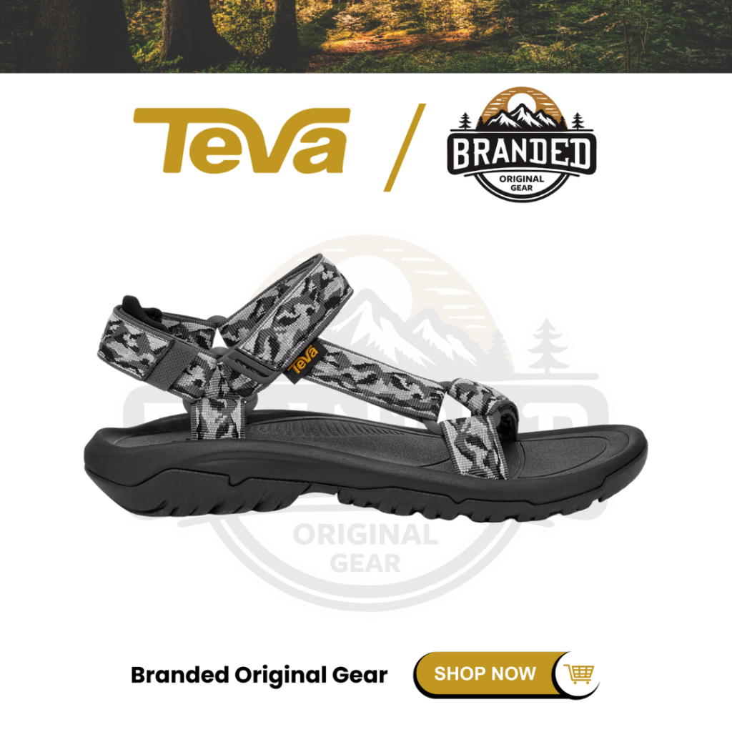 Teva Men's Hurricane XLT 2 Sandals Mountain Mosaic Grey/Black ( size UK 47 )