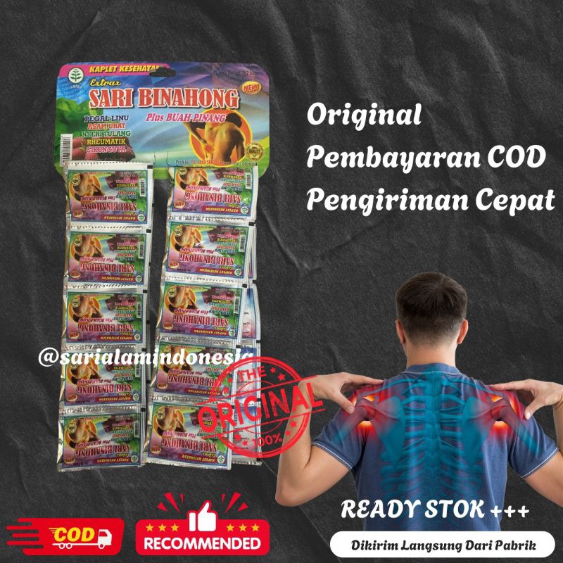 

Buah Pinang Plus Binahong Suplemen ( 20 Sachet )