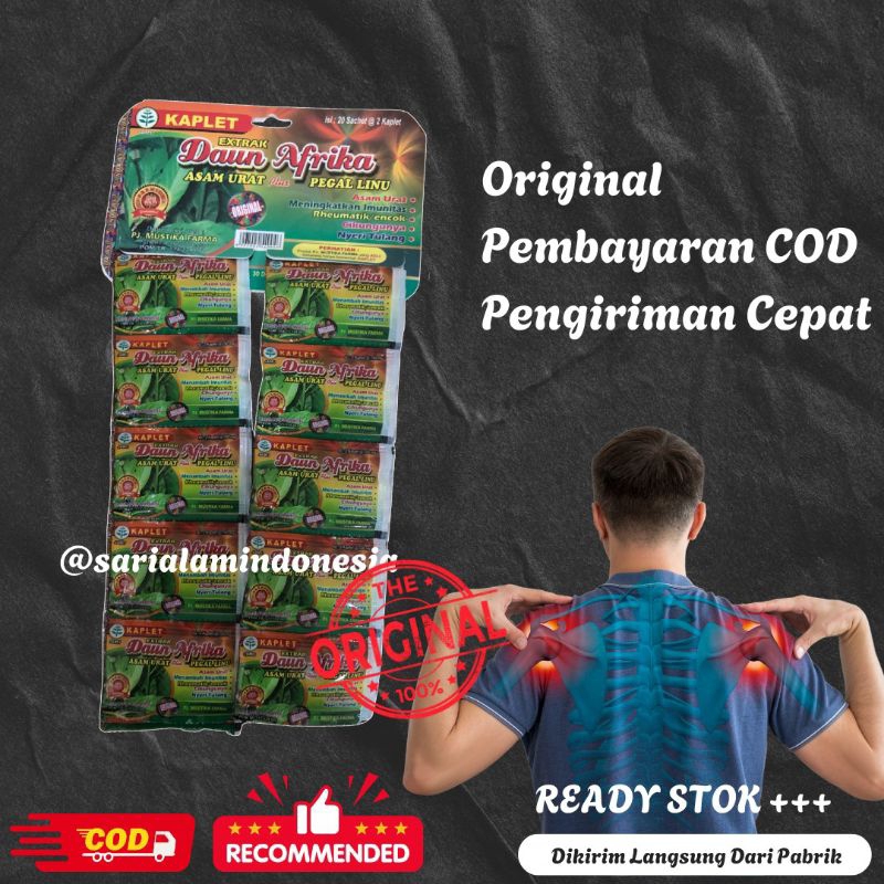 

Kapsul Renceng Daun Afrika Original 100%