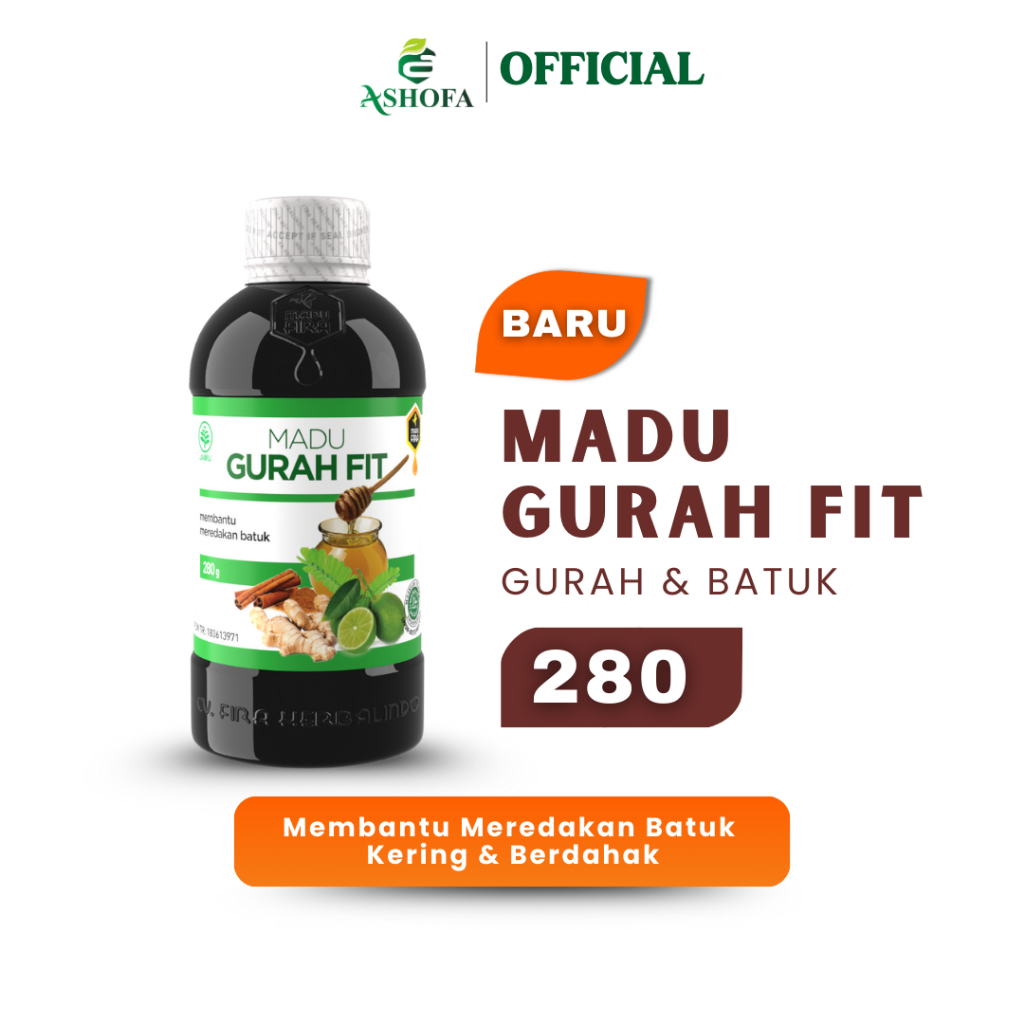 

Gurahfit Batuk - Madu Gurah Fit Membantu Meredakan Batuk 1 Botol Original