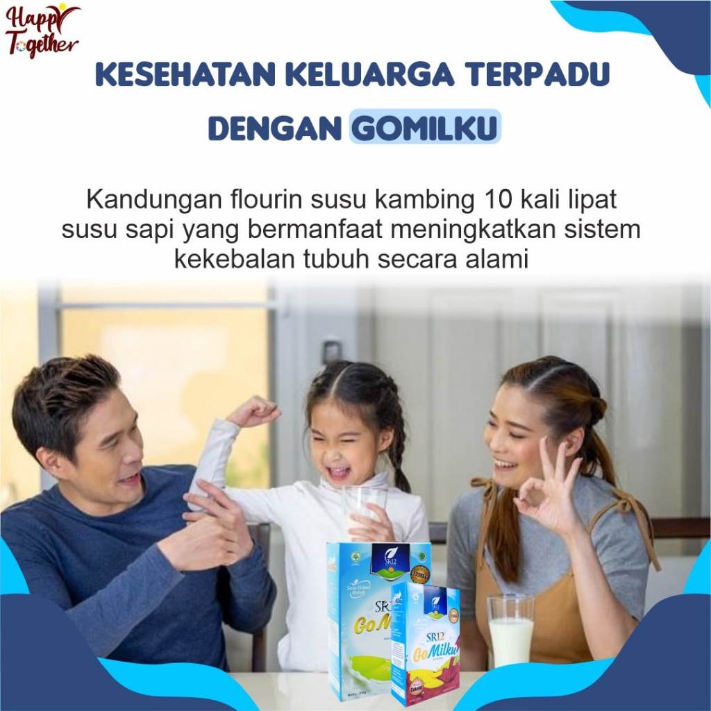 

[BISA COD] GRATIS ONGKIR! Susu Kambing Etawa SR12 GoMilku – Tinggi Kalsium, Rendah Lemak