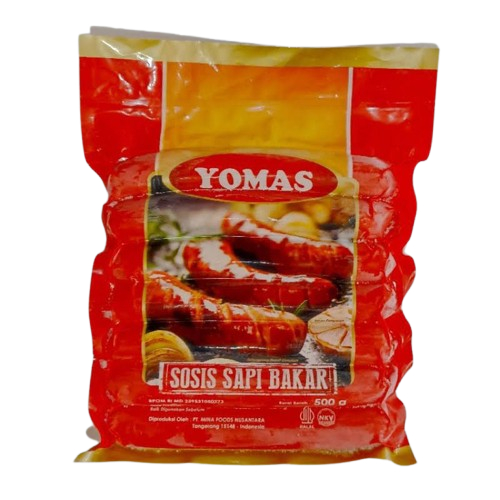 

YOMAS Sosis Bakar Sapi Long Original 500 Gram -Sosis Jumbo Isi 7 Pcs