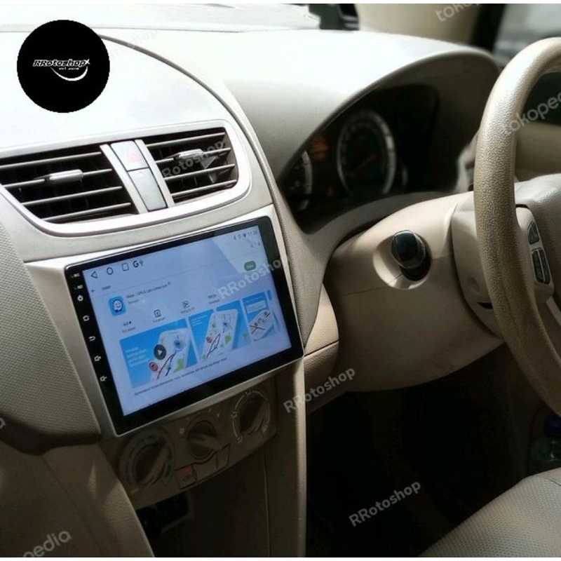 Head Unit Tape Android Mobil Suzuki Ertiga 9 Inch Double Din Headunit