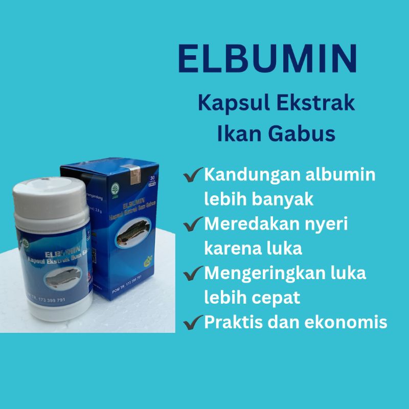 SARI IKAN GABUS ELBUMIN