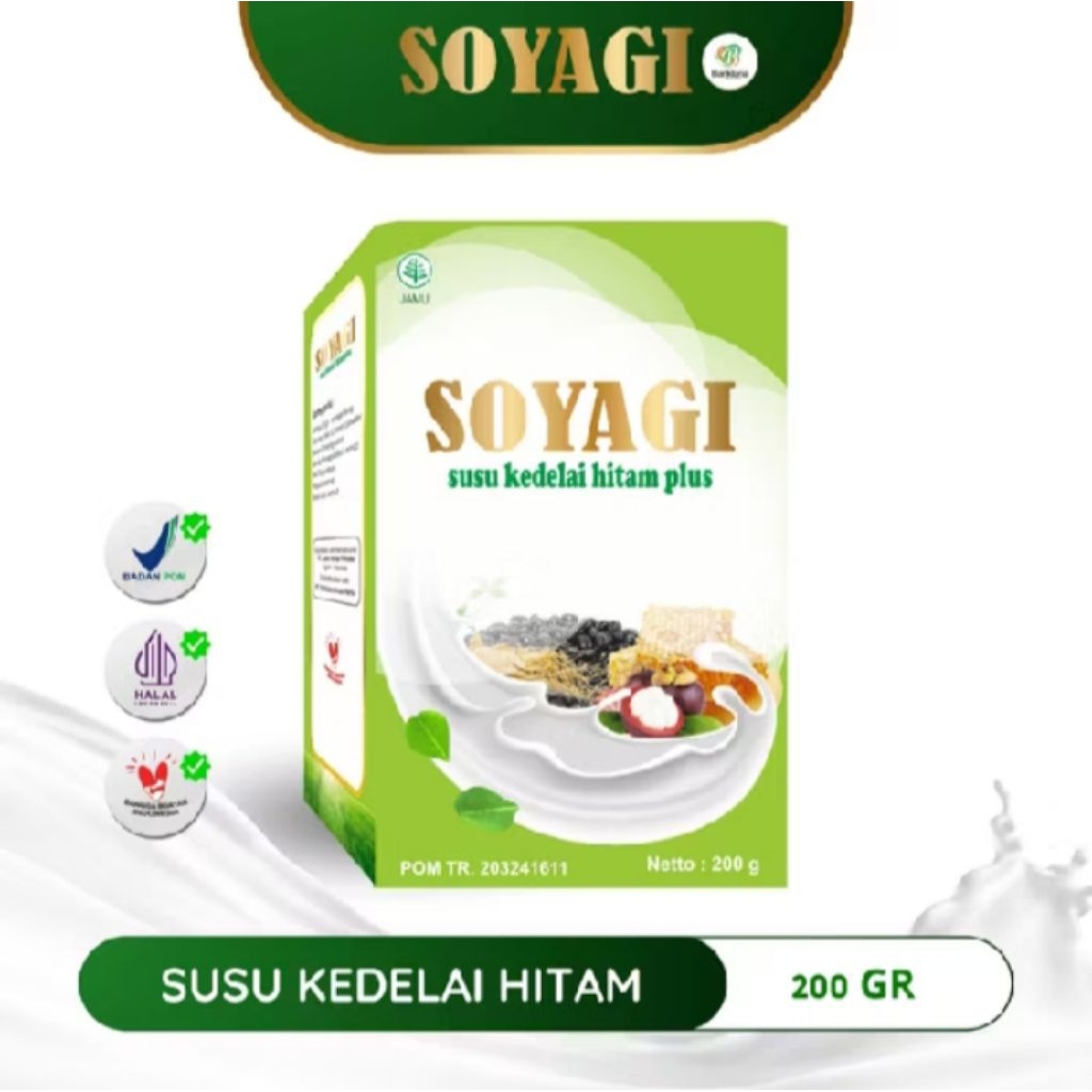 

Susu Diet SOYAGI Kedelai hitam plus Herbal