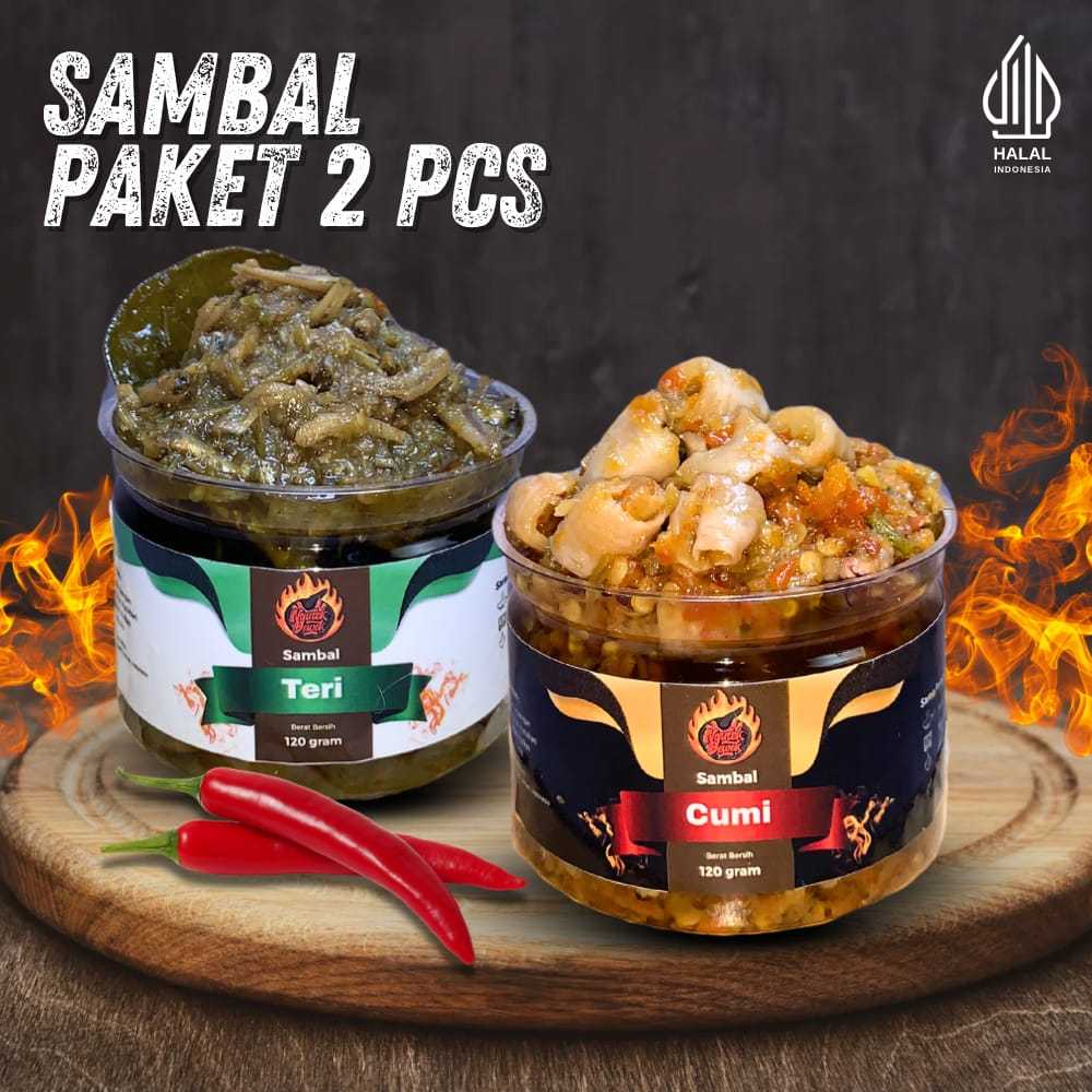 

Paket Sambal 2 pcs Ngulek Dewek/Bebas Pilih