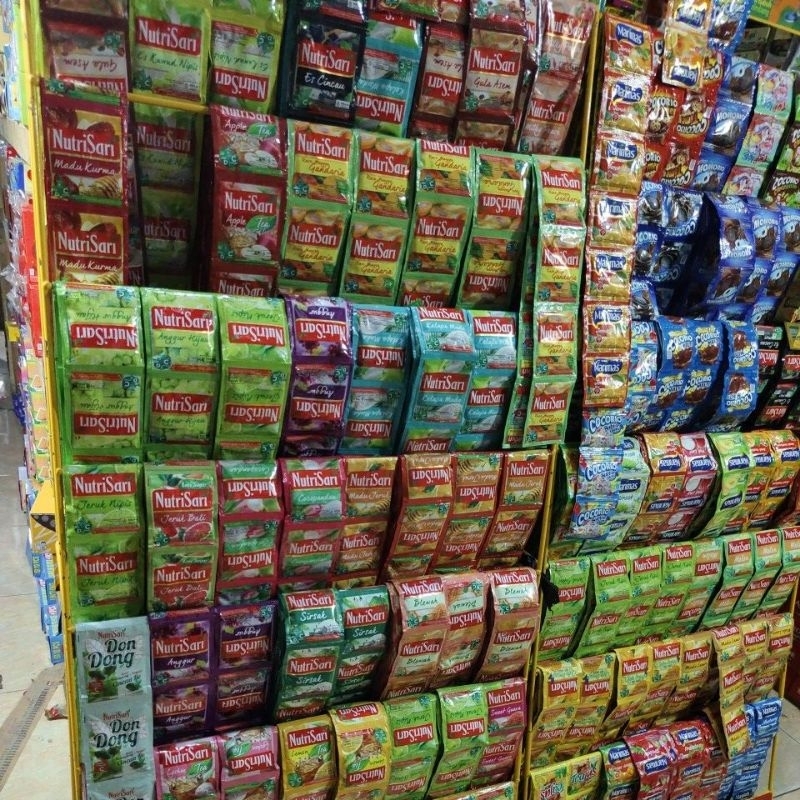 

NUTRISARI Renceng (Isi 10pcs) serbuk minuman dengan banyak macam rasa