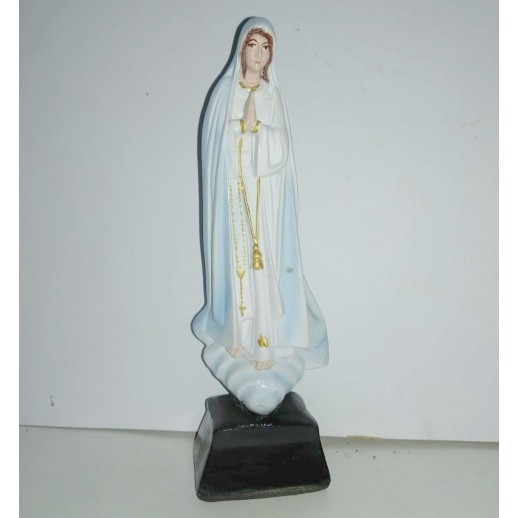 Patung Bunda Maria Fatima Biru 15cm Patung Kudus Patung Rohani Patung Maria Patung Orang Kudus Patun