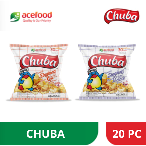 

CHUBA KERIPIK SINGKONG / 1 PACK ISI 20 BKS