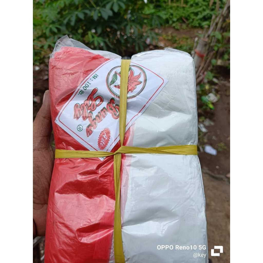 BENDERA MERAH PUTIH PLASTIK BENDERA PLASTIK ISI 100LBR