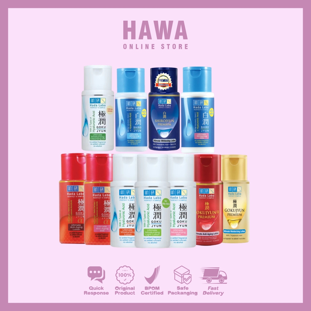 HADA LABO GOKUJYUN/SHIROJYUN SERIES LOTION MOISTURIZER