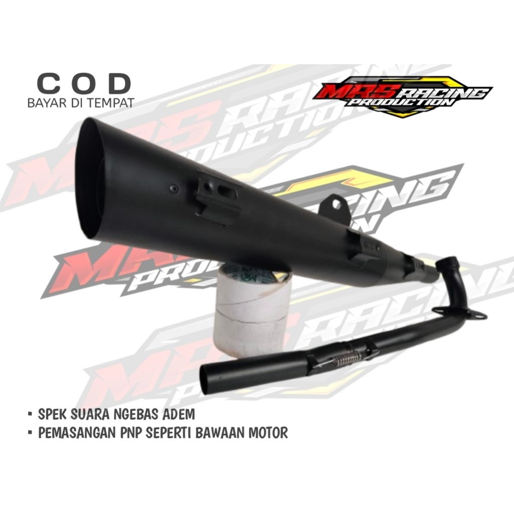 KNALPOT TSUKIGI STANDAR RACING KHARISMA KIRAΝΑ 125 SUPRA X 125D ASTREA GRAND C70 LEGENDA