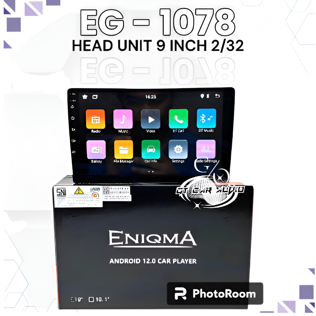 NEW Head Unit Double Din Android ENIGMA EG-1078 10 Inch 2/32GB SNI