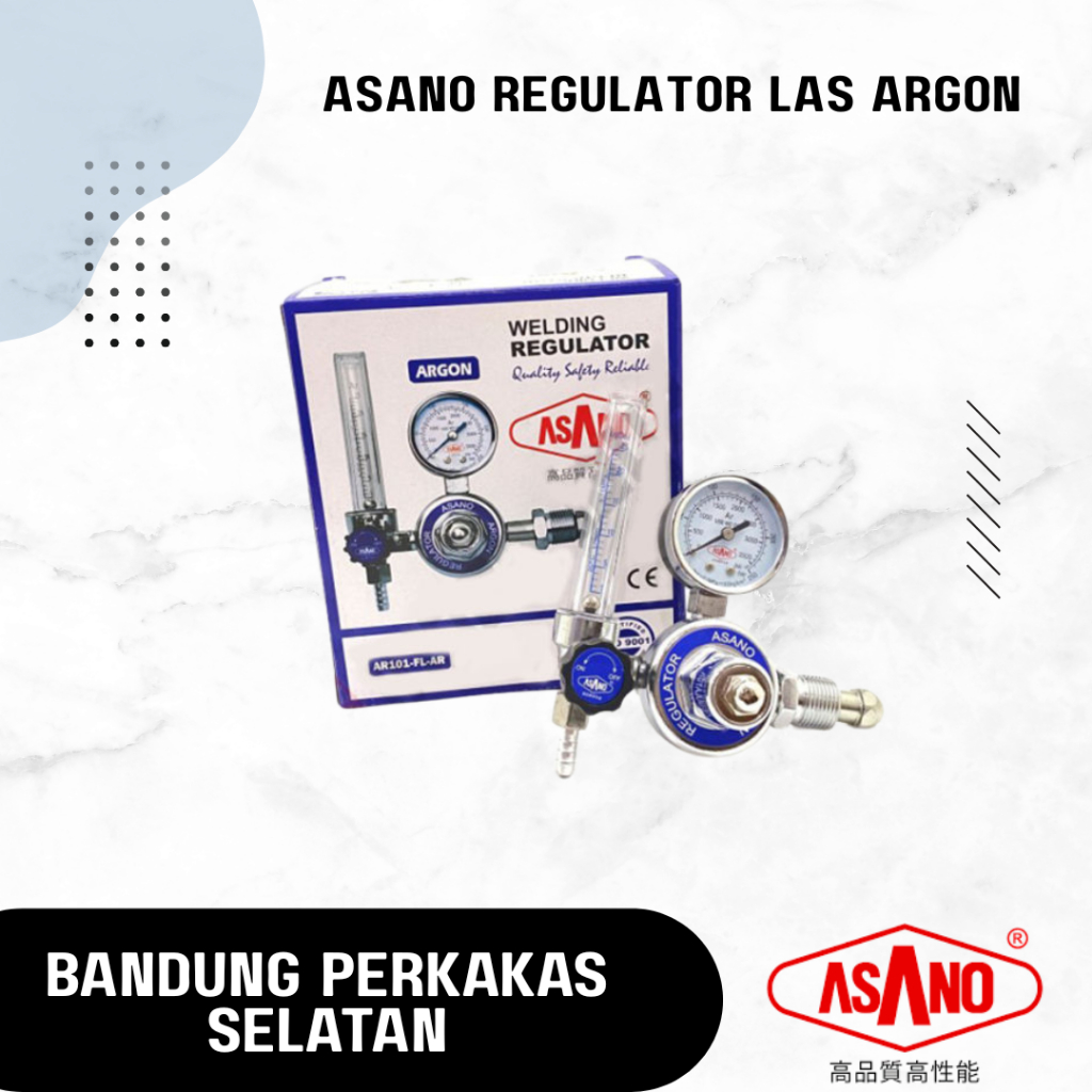 ASANO Regulator Las ARGON - Tabung Las Argon TIG
